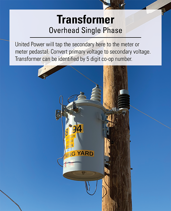 United Power Overhead Single Phase Transformer
